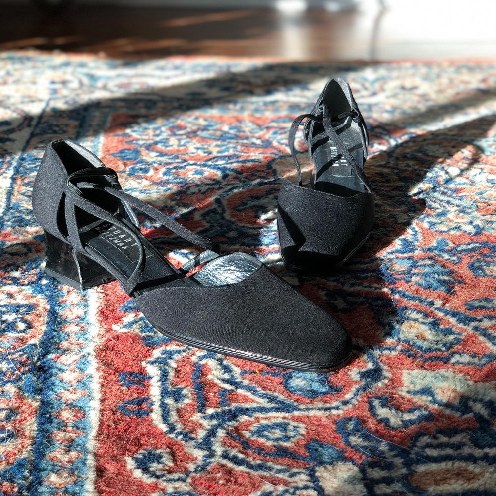 Staurt Weitzman Vintage Low Block Pumps sz 8AA